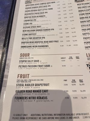 Menu photo 8 Yard House Hallandale Beach, FL Menu photo 8 Yard House Hallandale Beach, FL