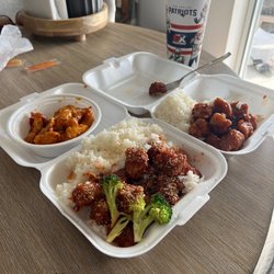 New Tung Tung Two Restaurant - General Tso's Chicken, sesame chicken and honey chicken