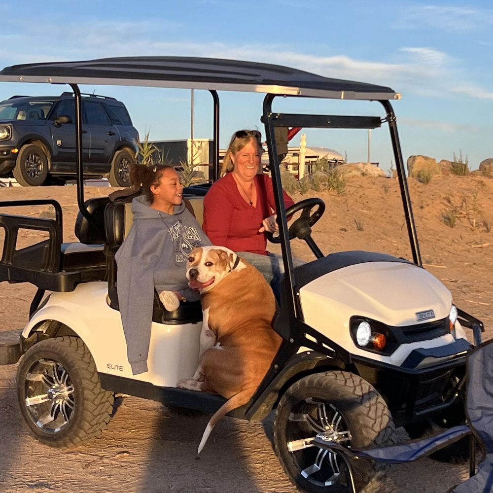 River Sands RV Resort - My daughter is getting spoiled by the manager of the property - RV Parks Near Me - Ehrenberg, Arizona River Sands RV Resort - My daughter is getting spoiled by the manager of the property - RV Parks Near Me - Ehrenberg, Arizona