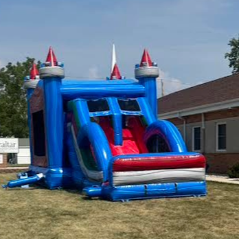 Bounce Downriver - Bounce House with Dual Slide, so fun for friends to go down at the same time. - Bounce House Rentals Near Me - Lincoln Park, Michigan Bounce Downriver - Bounce House with Dual Slide, so fun for friends to go down at the same time. - Bounce House Rentals Near Me - Lincoln Park, Michigan