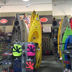 DICK'S Sporting Goods - with all the recent flooding, kayaks would be wise investments!