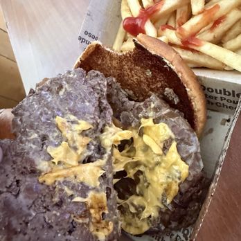 McDonald's - Double Bacon Quarter Pounder with Cheese with wrapper attached - Burgers Near Me - South San Francisco, California McDonald's - Double Bacon Quarter Pounder with Cheese with wrapper attached - Burgers Near Me - South San Francisco, California