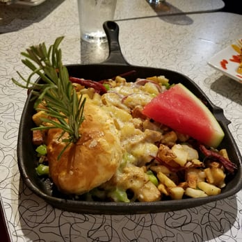 Chops & Eggs - Corned Beef Hash! - New American Near Me - Corpus Christi, Texas