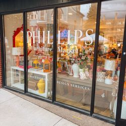 Phillips Furniture Market & Design Center - Front Windows