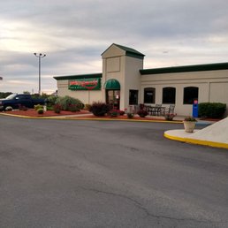 Looking at restaurant