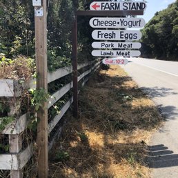 Signage on San Miguel Canyon Road