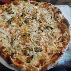 Plancha II - Pizza Frutti di Mare