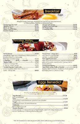 Photo of Ed’s Mudville Breakfast Bar & Grill - Pateros, WA, US. Menu