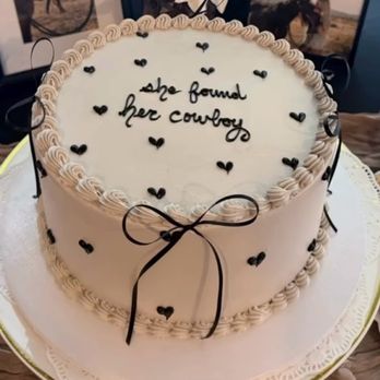 Freed's Bakery - Customized Black Ribbon Hearts Cake - Bakeries Near Me - Las Vegas, Nevada Freed's Bakery - Customized Black Ribbon Hearts Cake - Bakeries Near Me - Las Vegas, Nevada