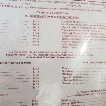 The Breakfast Nook - the menu for the breakfast nook - New American Near Me - North Kingstown, Rhode Island The Breakfast Nook - the menu for the breakfast nook - New American Near Me - North Kingstown, Rhode Island