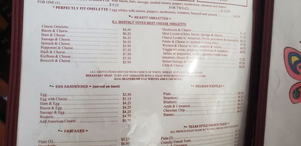 Menu photo 2 The Breakfast Nook North Kingstown, RI Menu photo 2 The Breakfast Nook North Kingstown, RI