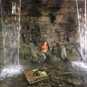 Outdoor Adventure Center - Walk behind an indoor waterfall - Planetarium Near Me - Detroit, Michigan Outdoor Adventure Center - Walk behind an indoor waterfall - Planetarium Near Me - Detroit, Michigan