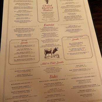 Barry's Downtown Prime - Menu - Seafood Near Me - Las Vegas, Nevada Barry's Downtown Prime - Menu - Seafood Near Me - Las Vegas, Nevada