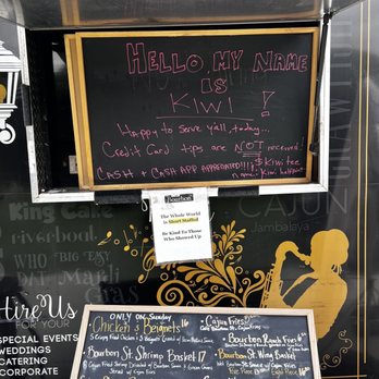 Cafe Bourbon St - DONT TIP WITH CARD. SEND TO CASH APP!!! - Food Trucks Near Me - Atlanta, Georgia Cafe Bourbon St - DONT TIP WITH CARD. SEND TO CASH APP!!! - Food Trucks Near Me - Atlanta, Georgia