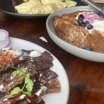 Manuela - Chilaquiles, French toast, and steak with eggs - New American Near Me - Los Angeles, California Manuela - Chilaquiles, French toast, and steak with eggs - New American Near Me - Los Angeles, California