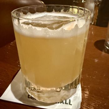 Old City Hall - Yuzu whiskey sour - American Near Me - New Braunfels, Texas