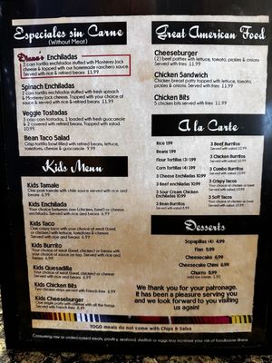 Menu photo 3 Miguelito's Mexican Restaurant Krum, TX Menu photo 3 Miguelito's Mexican Restaurant Krum, TX