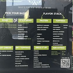 Menu board