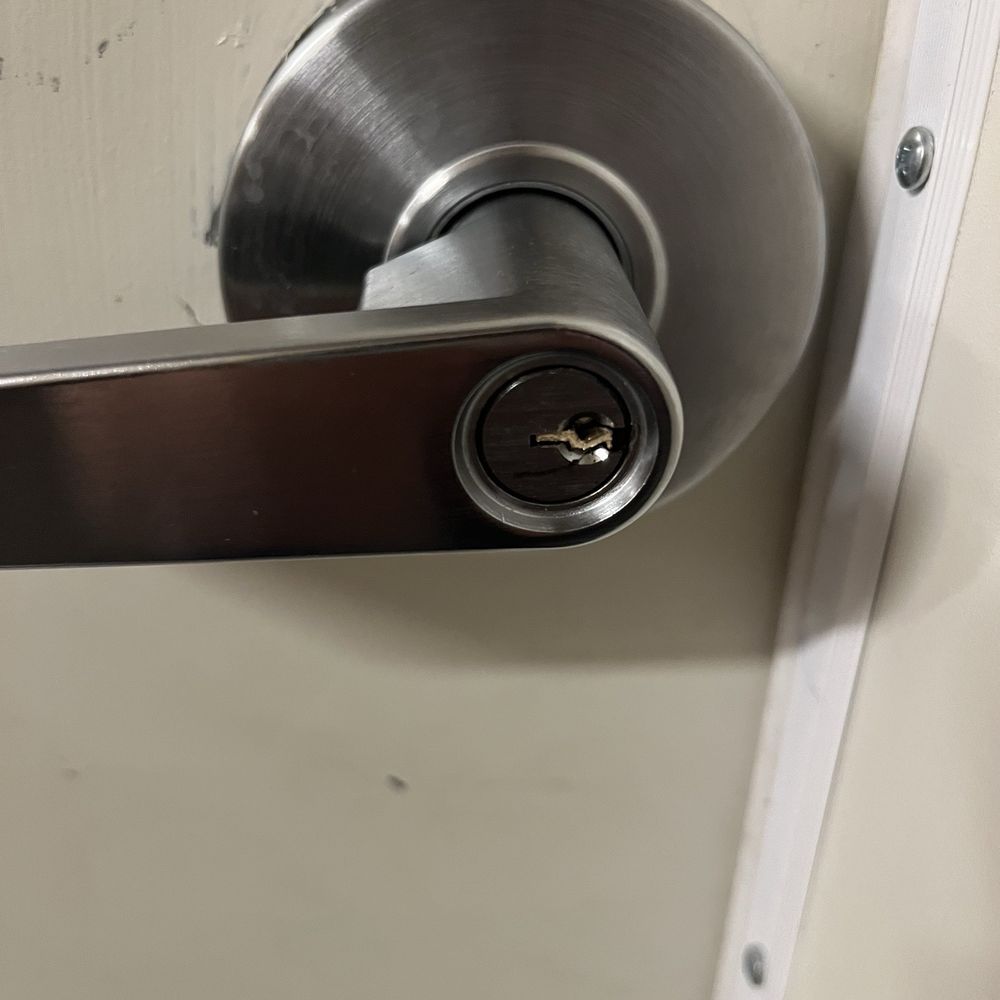 Key lodged Key lodged