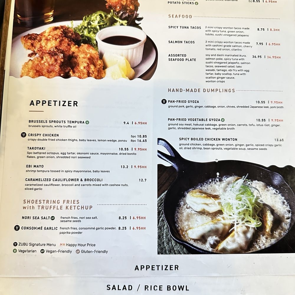 ZUBU - the menu options - Ramen Near Me - Burnaby, British Columbia ZUBU - the menu options - Ramen Near Me - Burnaby, British Columbia
