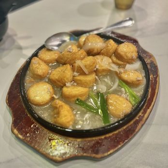 Baby Cafe - 152. Sizzling Ground Pork Japanese Tofu ($21.95) - Asian Fusion Near Me - Union City, California
