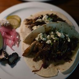 Duck tacos - blackberry BBQ to die for! Duck tacos - blackberry BBQ to die for!