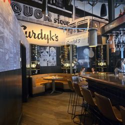 Surdyk's Sidebar - Dining area