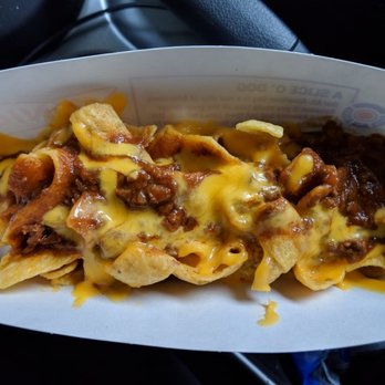 Sonic Drive-In - Ice cold, soggy chili cheese pie that I was charged 3X more than the listed price. Inedible. - Burgers Near Me - Dawsonville, Georgia
