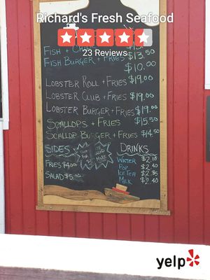 Menu photo 5 Richard's Fresh Seafood Covehead, PE