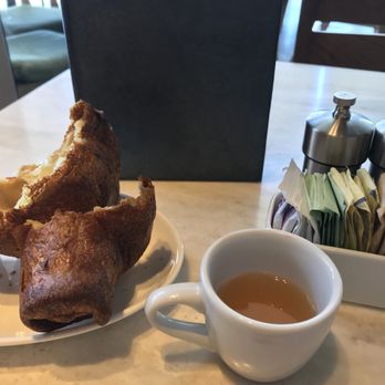 Mariposa - Consommé and popovers with strawberry butter - New American Near Me - Honolulu, Hawaii