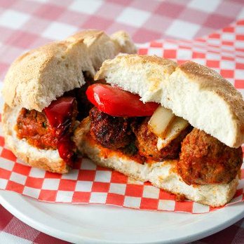 Sandra’s Italian Kitchen - Beef Meatball Sandwich - Italian Near Me - Toronto, Ontario Sandra’s Italian Kitchen - Beef Meatball Sandwich - Italian Near Me - Toronto, Ontario