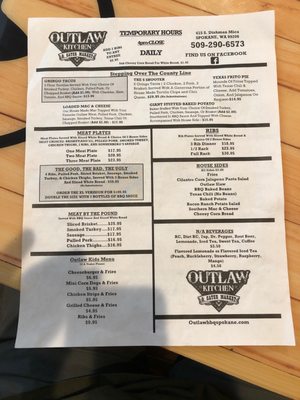 Menu photo 8 Outlaw Kitchen & Catering Spokane Valley, WA Menu photo 8 Outlaw Kitchen & Catering Spokane Valley, WA