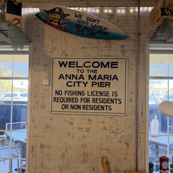Anna Maria Oyster Bar Cortez - More fun decor - Seafood Near Me - Bradenton, Florida