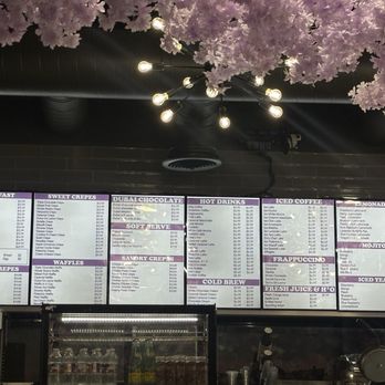 Kaffeinated Crepes and Coffee - Menu - Coffee & Tea Near Me - Webster, Texas