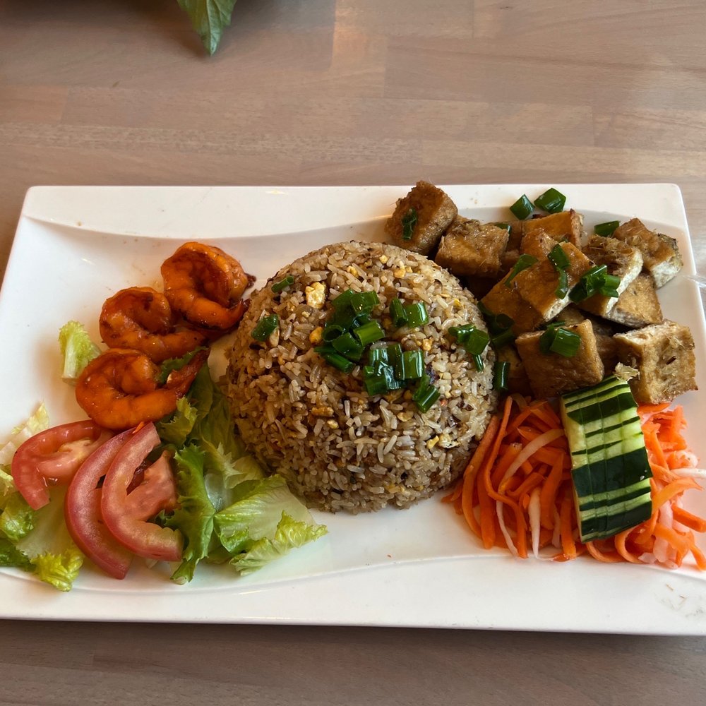 Saigon Cafe Millburn - Veggie, tofu, and shrimp Fried Rice - Vietnamese Near Me - Millburn, New Jersey Saigon Cafe Millburn - Veggie, tofu, and shrimp Fried Rice - Vietnamese Near Me - Millburn, New Jersey