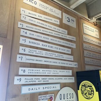 Redheaded Stranger - Menu - Tacos Near Me - Nashville, Tennessee