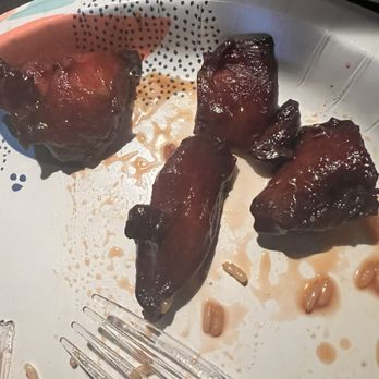 China Kitchen - Bourbon chicken extremely tough and over cooked - Chinese Near Me - Columbus, Georgia