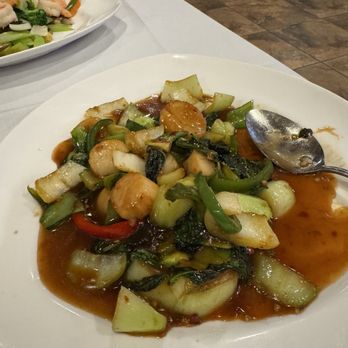 Jin's Asian Bistro - 10. Basil Scallops Special - Chinese Near Me - Littleton, Colorado