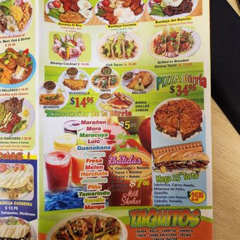 El Rinconcito De Los Sabores - Menu - Mexican Near Me - Flushing, New York