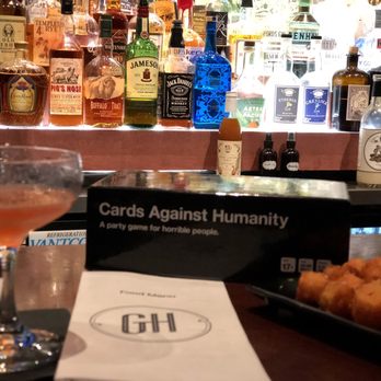Guildhall - Chateau-dinger's Cat, Sweet potato tator tots/lemon zest, parsley, harissa aioli & cards against humanity.... - Gastropubs Near Me - Whittier, California