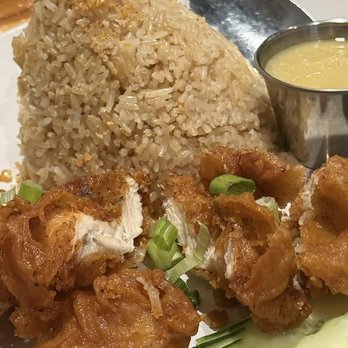 Rice Barn Thai Eatery & Wine Bar - Crispy Chicken with Ginger Rice - Wine Bars Near Me - Vacaville, California Rice Barn Thai Eatery & Wine Bar - Crispy Chicken with Ginger Rice - Wine Bars Near Me - Vacaville, California