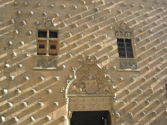 Public Library of Salamanca - Casa de las Conchas by null