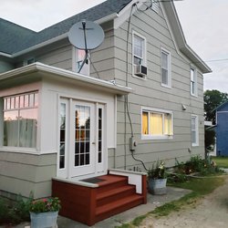 On Point Painting - All trim and house is done and stained steps!
