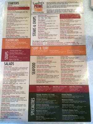 Menu photo 7 Lucky's Prime Time Rochester Hills, MI Menu photo 7 Lucky's Prime Time Rochester Hills, MI