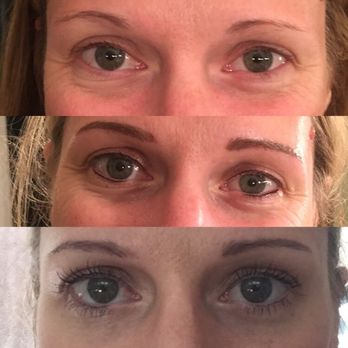 Demi Permanent Makeup - Here is a before, the day of, and 1 week after microblading, upper lash line, and lower waterline by Demi Sato. - Permanent Makeup Near Me - San Ramon, California Demi Permanent Makeup - Here is a before, the day of, and 1 week after microblading, upper lash line, and lower waterline by Demi Sato. - Permanent Makeup Near Me - San Ramon, California