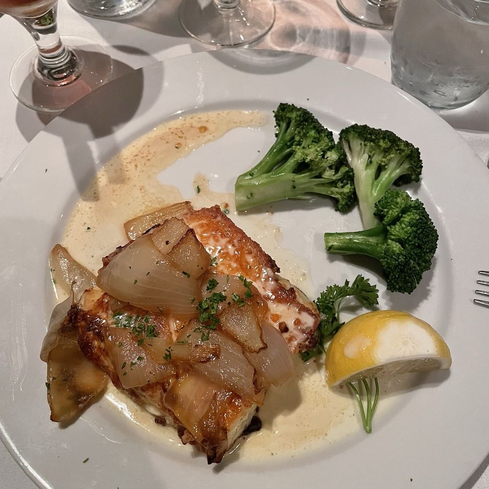 Dal Rae Restaurant - 8oz Chilean Seabass Ala Ben - Steakhouses Near Me - Pico Rivera, California