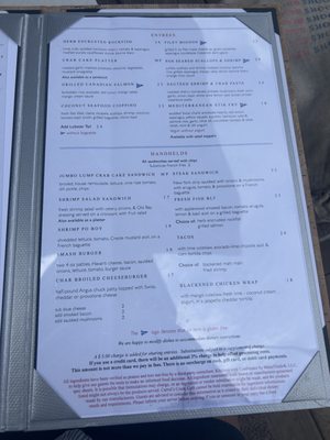 Menu photo 1 Carrol's Creek Cafe Annapolis, MD