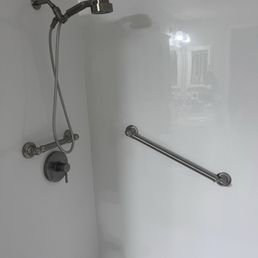 Uncles new shower!