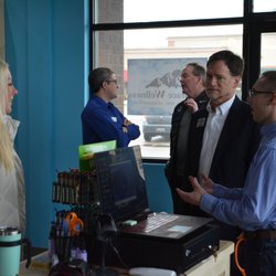 Embrace Wellness - Dave with local businesses