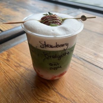 Equitea - Strawberry matcha - Coffee & Tea Near Me - Baltimore, Maryland